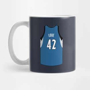 Kevin Love Minnesota Jersey Qiangy Mug